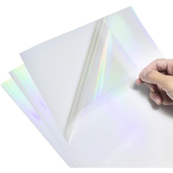 バリエーションコード : 2BJFLJCRJ8「耐水性ホログラムシート」オリジナルのトレカ作成や手作りシール、自作うちわ、スマホケースのデコレーションなどに最適です。防水加工がされているため、水や汚れからシートを守り、美しい輝きを長く楽しめ...