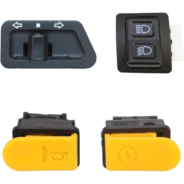 互換品 ハンドル スイッチ ホンダ DIO ディオ 交換 AF27 AF28 AF34 AF35 セル セット (多色)
