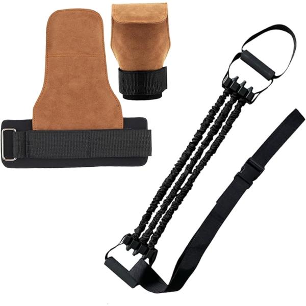 バリエーションコード : 2BJGVXO920プルアップ補助バンド、グローブセットは、ケーブルマシンに取り付けて懸垂、単体でトレーニングチューブとしても使える。グローブはウェイトトレーニング時の手首への負担を軽減、グリップ力を向上する筋トレ...