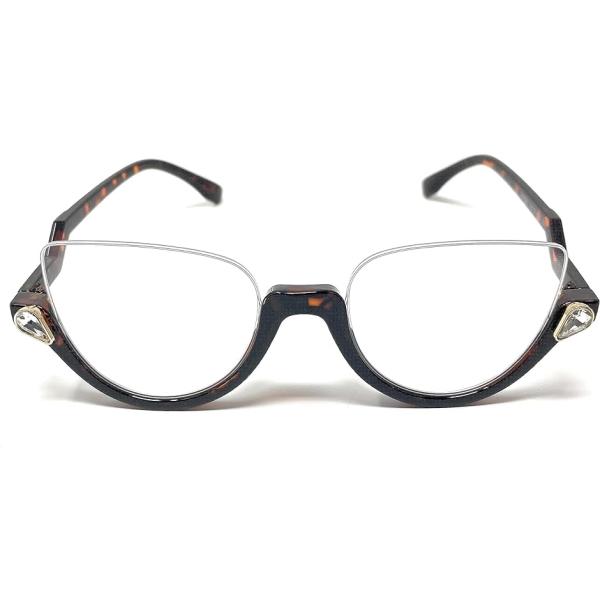バリエーションコード : 2BJJLLDT4Gフレームの上部がないアンダーリムタイプの伊達メガネです。定番のオシャレアイテムとしてお気軽にご着用いただけます。普段使いのアクセントや、パーティアイテムとしてもオススメ。