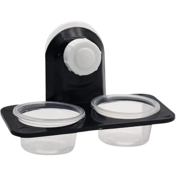 ・爬虫類飼育用エサ入れ・水入れ：使い勝手の良いデザインで、簡単に清潔に保て、爬虫類の飼育環境を整えられます。爬虫類愛好家や飼育者におすすめです。・餌皿は取り外し可能で、容器が洗え、手入れが簡単で清潔を保つことができます。・強力な吸盤で、タン...