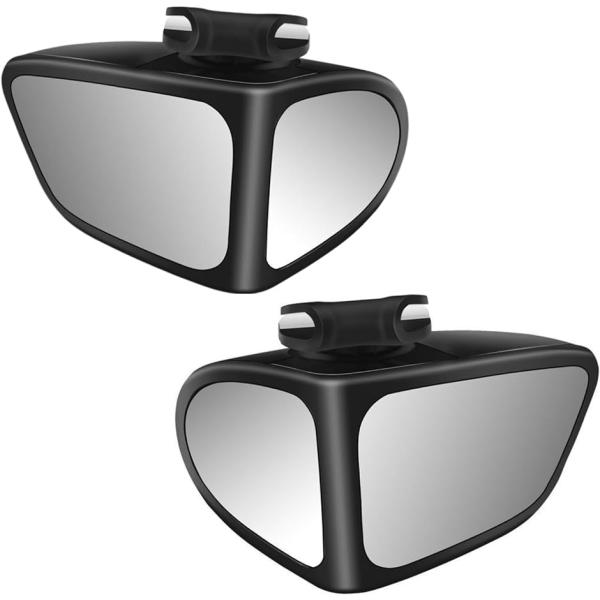 車両の周囲をより広く見渡すための補助的なミラーです。左右のサイドミラーの下部に加えて取り付けるだけで、ドライバーの死角となりやすい斜め後方と下方を確認でき、不安要素を解消することができます。この補助用サイドミラーを使用することで視野が広がり...