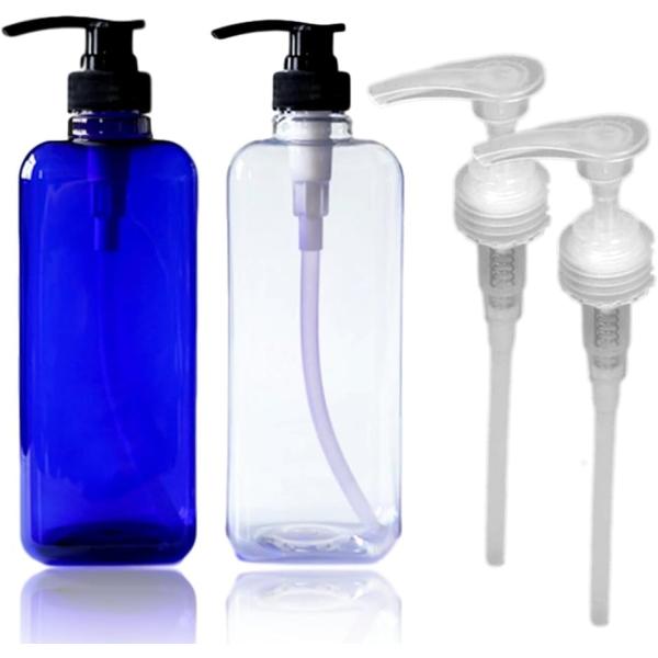 バリエーションコード : 2B68XTC211・シンプルで使いやすいシャンプー用ディスペンサー2本セットです。・詰め替え回数を減らせる大容量1000mlタイプ。・区別の付きやすいクリアとブルー各1本ずつの2本セットと、同色2本セットをご用意...