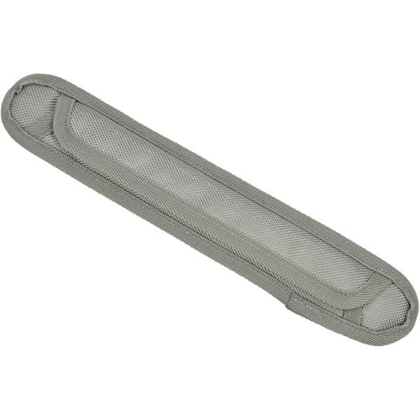 ショルダーパッド 30x5cm スリム 細 くい込み軽減 クッションカバー 肩パッド 裏メッシュ MDM(グレー,  ロング)