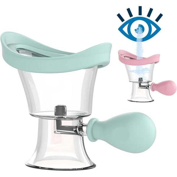 「使用環境」黄砂、PMなどで目に異物感などを感じる時、スマートフォン、PCなどにより目が疲れた時、水泳後、野外運動後、コンタクトレンズの使用前後に使用してください「操作簡単」ゴムのスポイドを押すだけで簡単に目の洗浄ができます「人体工学」肌に...