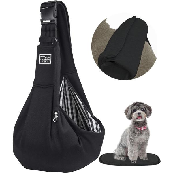 バリエーションコード : 2BJOQL6QUU「ペットスリングとは」犬や猫、ペットの体にフィットするような柔らかい素材でできた肩掛けバッグです。ペットを中に入れて使用するペットキャリーやリュック、抱っこ紐のひとつです。飼い主さんと密着して色...