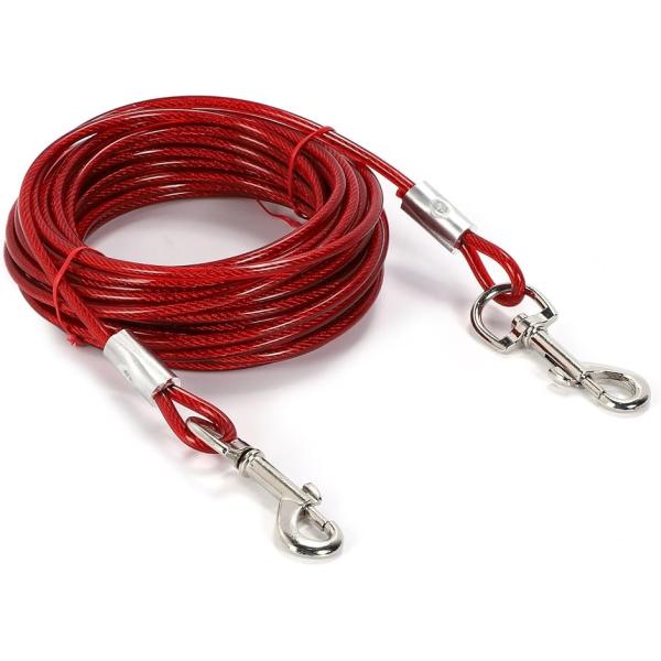 バリエーションコード : 2BJOS33UW5「多用途」キャンプや旅行など、自宅以外の様々な場所でも使用できる便利な係留リードです。「簡単」360°回転するコネクタが付いているため、リードが絡まることなく、簡単に繋ぐことができます。着脱も簡...