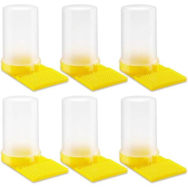 「カンタン設置。ミツバチ用 給水器」置くだけで簡単に設置できる蜜蜂（ミツバチ）用の給水器6個セットになります。適切に給餌することで、ミツバチの寿命を延ばすことができます。特に、春先や冬季のような流密のないミツバチに少量の給餌を行いたい場合に...