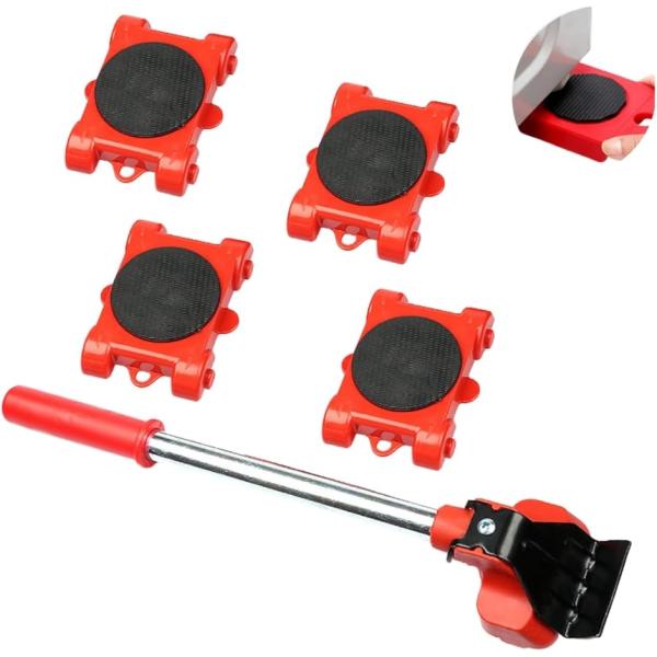 「重い荷物の移動に」女性1人でも重い家具を楽々持ち上げ移動する事ができるキャスター付属の移動キャリーです。テコの原理を利用してスムーズに家具や荷物を動かせます。引っ越しや模様替えに便利なアイテムです。「幅広い用途」移動したい家具の下にリフタ...