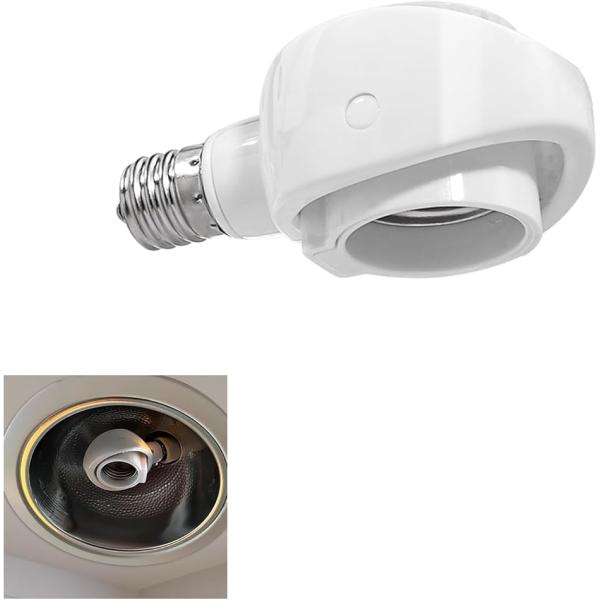 バリエーションコード : 2B986CS8VQ用途：斜め付けダウンライトに直下方向に取付可能 ，センサーは十分に見せることができ、感度は十分に発揮することができる。LED人感センサー電球を取付ができ便利です。サイズ： 幅8.5x奥行き5.1...