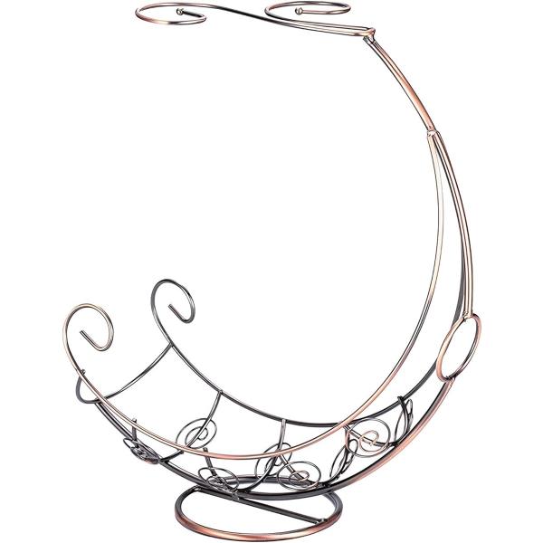 バリエーションコード : 2BJN6W8NS9ワイングラス＆ボトルホルダー　＊写真のワインボトルとワイングラスは商品に含まれませんのでご注意ください。ボトルワインとワイングラスをオシャレに置けるワインラック＋ワイングラスホルダーです。お家の...