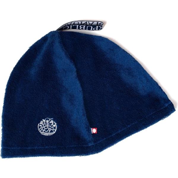 バリエーションコード : 2BJJ8SGWUC「製品仕様」素材：綿100%（ストラップ除く）、サイズ：広げた時の横幅 約34cm、頭回り68cm、頂点からフチまでの長さ 約28cm、紐の長さ約10cm「日本製でお手入れ簡単」洗濯機に入れて洗...