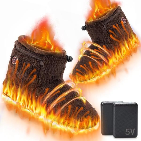 バリエーションコード : 2BJR0GFX2S「最新改良版＆三代目電気ルームブーツ」当電気スリッパは二代目より変わったのは、スリッパをルームブーツに改良されたこと。そのため、足首も暖かくなる。電気足温器の履き口に弾力ストラップが設計され、簡...