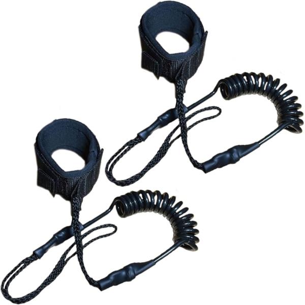 バリエーションコード : 2BJR51KJD2ボディーボードやSUPを楽しむための必需品。リーシュコードとなります。耐摩耗性にすぐれたTPU素材を採用し、コイル状ストラップで伸縮するため動きを妨げません。スタンド状態の足首や手首にワンタッチ...