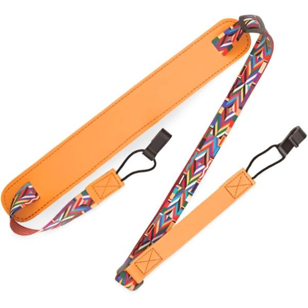 バリエーションコード : 2BJS8COOPF「取付簡単」穴あけ不要のウクレレストラップです。サウンドホールにフックで引っかけるタイプなので、ピンを挿すための穴を開ける必要がありません。「安定感あり」ダブルフックでウクレレを上部と下部から支...