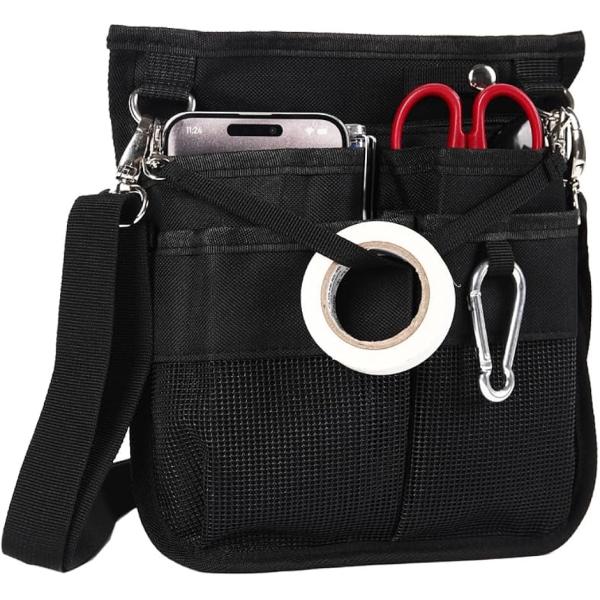 バリエーションコード : 2BJVIOV0UW現場の声を汲んで生まれたお掃除用ウエストバッグ 動き回る現場で中に入れたものが落ちないように何度も試行錯誤を重ね、アンケートを聞いて作られたお掃除用ウエストバッグです。「多機能エプロンバッグ お...