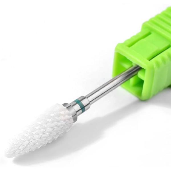 バリエーションコード : 2BU0H1N4UCプロフェッショナル セラミック ネイルビット。シャンク径：2.35mm　切削能力優先の片刃仕様。「抜群の切削力」セラミックネイルビットは、抜群の切削力でジェルやアクリルを素早く、均一に削ることが...