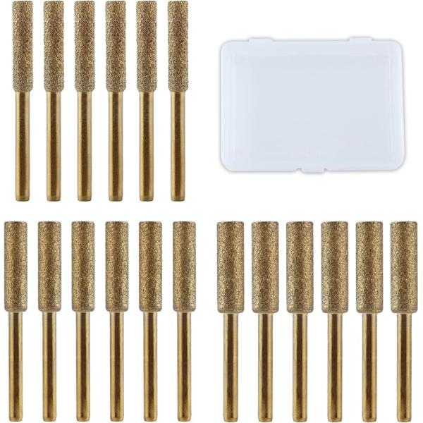 バリエーションコード : 2B9KPUFIKDパッケージの詳細： 6個5/32「(4mm)バリ砥石ヤスリ(金色)、6個3/16」(4.8mm)バリ砥石ヤスリ(金色)、6個7/32(5.5mm)バリ砥石ヤスリ(金色)、1個収納箱。材料： チェ...