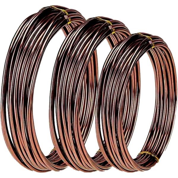 バリエーションコード : 2BJYTVGIXJアルミ製の盆栽用針金3種セット。このセットには、0.8mm、1.5mm、2.5mmの太さのアルミ針金が各10メートルずつ含まれています。細いワイヤーから太いワイヤーまで一度に揃えられるお得なセッ...