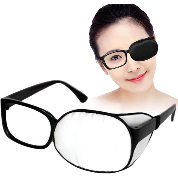 バリエーションコード : 2BJYYIVHWY・眼帯 メガネ用 両目兼用 シルク：メガネや目の周りに圧力がかかりにくい右目と左目の両目使える眼帯 眼鏡になります。シルク素材なので、手触りが良く軽量かつ通気性にも優れ、長時間着用しても負担にな...