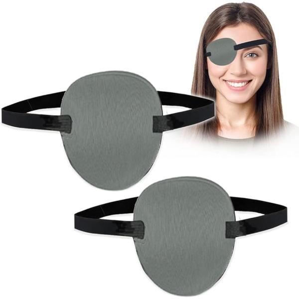 バリエーションコード : 2BJ5PPP121片目眼帯 両目兼用タイプ 大人用 グレー 嬉しい2点セット：目の周りに圧力がかかりにくい立体設計の右目と左目の両目使えるオシャレな片目用眼帯のセットになります。軽量かつ通気性にも優れ、長時間着用...