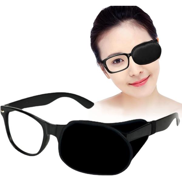 バリエーションコード : 2BJYYIVHWY・眼帯 メガネ用 両目兼用 シルク：メガネや目の周りに圧力がかかりにくい右目と左目の両目使える眼帯 眼鏡になります。シルク素材なので、手触りが良く軽量かつ通気性にも優れ、長時間着用しても負担にな...