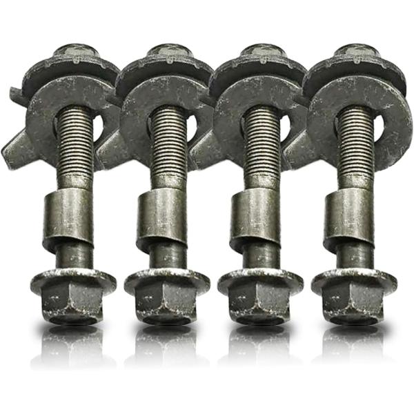 【互換品】 キャンバーボルト 調整 調整式 15mm 超硬 車 M15 汎用 (4本)