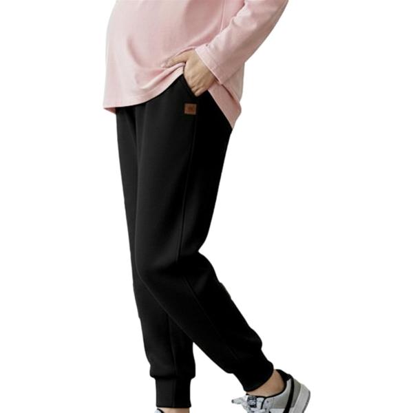 バリエーションコード : 2BR6FHVOIC脱着しやすく動きやすいスエットパンツ「らくちんウエストゴム（サイズ調節可能のアジャスター付き）」お腹の大きさに合わせてお腹周りをフィット・マタニティからリラックスできるルームウエアにも・幅広い年...