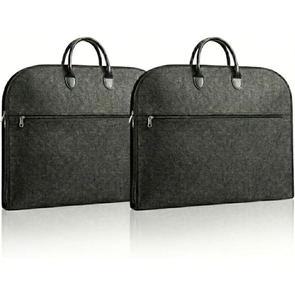 バリエーションコード : 2BR8NN43KL「商品特徴」 スーツやドレスを縦に収納できる、1着用設計のガーメントバッグです。移動時の型崩れやシワを抑えながら収納でき、出張・冠婚葬祭・自宅保管まで幅広く活用できます。「設計・デザイン」 外側...