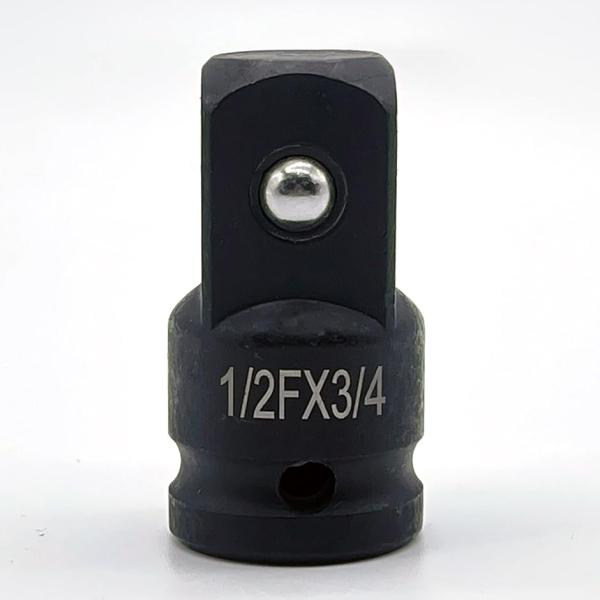 インパクトレンチ ソケット 変換アダプター 凹13mm 1/2 ＞ 凸19mm 3/4 (凹13mm(1/2) ＞ 凸19mm(3/4))