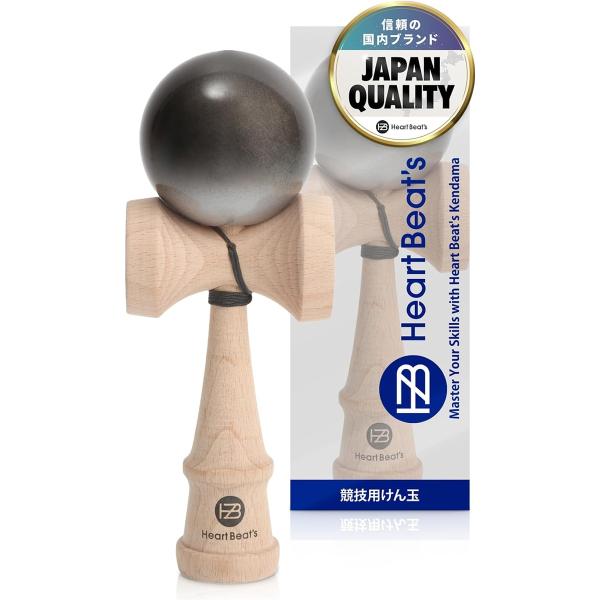バリエーションコード : 2BRHKU10H1待望のメタリックカラーが新登場。「技が決まる。競技用けん玉」Heart Beat's けん玉は、技の決まりやすさを追求した高品質な競技用けん玉です。初心者から競技志向者、幼児・小学生、子供からお...