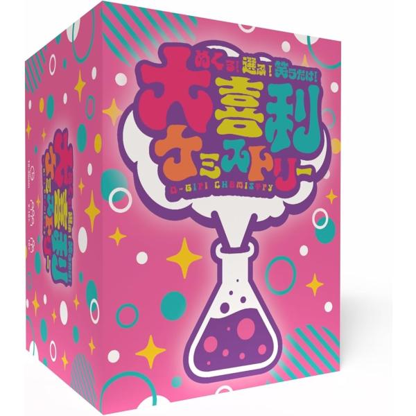 5分でできる。めくる。選ぶ。笑うだけ。 大喜利ケミストリー 大喜利系カードゲーム パーティー 3人以上向け お題50枚 回答260枚 MDM