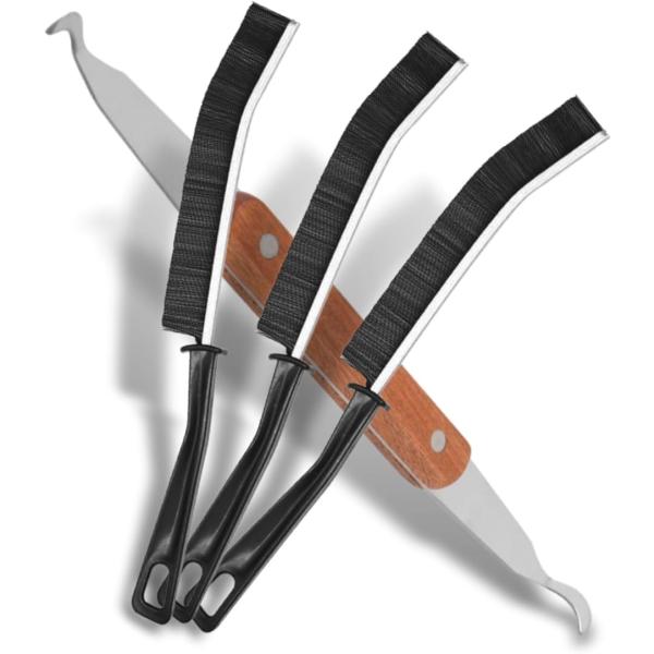 シロッコファン 掃除 換気扇 クリーナー ブラシ スクレーパー 汚れ 剥がし ヘラ (多色,  free)