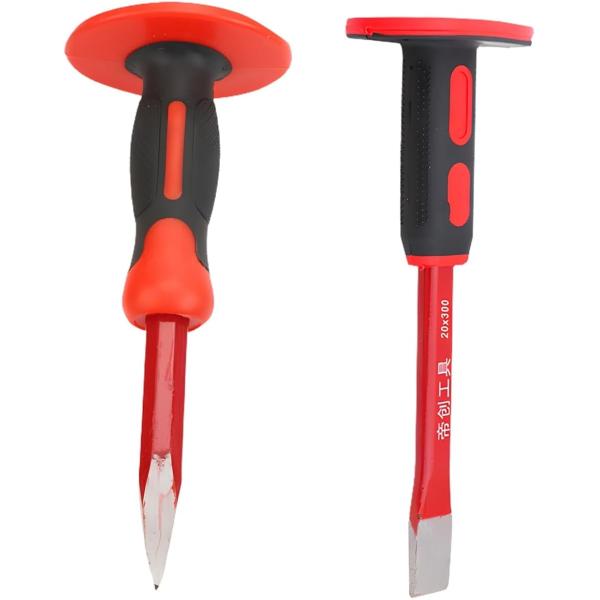 バリエーションコード : 2BRTH3HHKO「あなたの右腕となる高耐久チゼル 2本セット」コンクリートを打ち砕き、石を割り、レンガをはつる。そんなタフな作業に求められる「破壊力」とハンマーを振るう手を守る「絶対的な安全性」。その両方を高次...