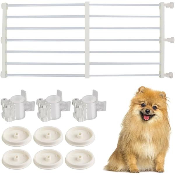 バリエーションコード : 2BRUG6T4P4リビング・寝室・キッチンなどの入り口に設置することでペットの侵入を防げるペット用フェンスです。本体は長さ調節が可能なので壁に穴を開ける必要が無く、工具不要でどなたでも簡単に取り付けられます。好奇...