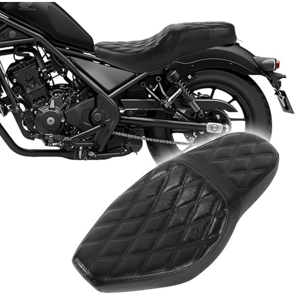 バリエーションコード : 2BU0F220IR1. 基本仕様・適合性 表面：高品質PUレザー、内部：高密度ウレタンフォーム製。レブル250（MC49）レブル500（PC60）2017年以降全年式対応。レブルを知り尽くした国内熟練職人が一つひ...