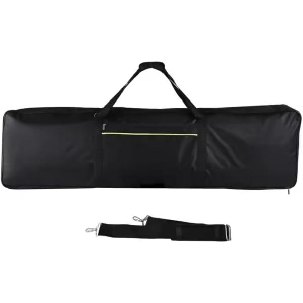 「耐衝撃設計」61鍵キーボードケースは約6mmの厚手パッドを内蔵し、大切なキーボードを移動中の衝撃や傷から強力に守る構造で幅広いシーンに安心です。「3way持ち運び」リュック、肩掛け、手提げの3通りで使える便利なソフトケースは、用途や体型に...