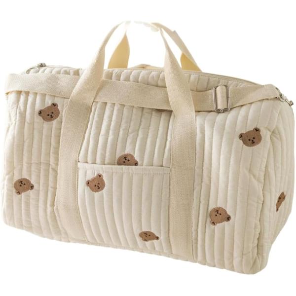 バリエーションコード : 2BU4DPS2C0「サイズ」本体：約27x46x22cm／ショルダーストラップ：約49〜88cm（調節可能）「素材」表地：コットン100％「重さ」約330g（軽量設計で持ち運びラクラク）「カラー」ホワイト／ブラッ...