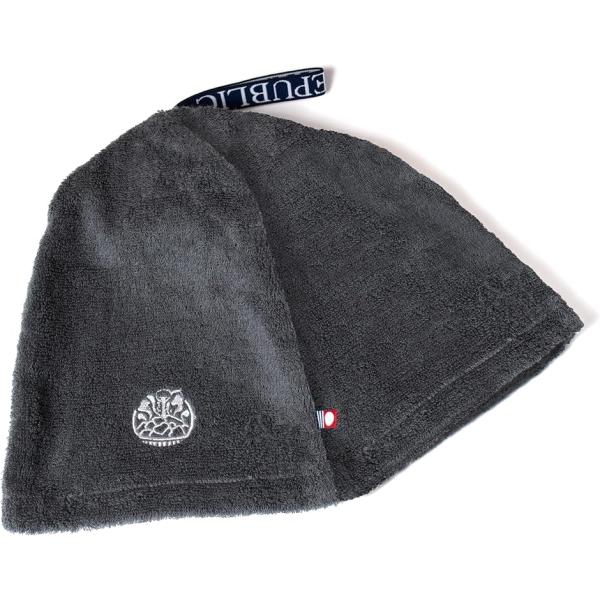 バリエーションコード : 2BJJ8SGWUC「製品仕様」素材：綿100%（ストラップ除く）、サイズ：広げた時の横幅 約34cm、頭回り68cm、頂点からフチまでの長さ 約28cm、紐の長さ約10cm「日本製でお手入れ簡単」洗濯機に入れて洗...