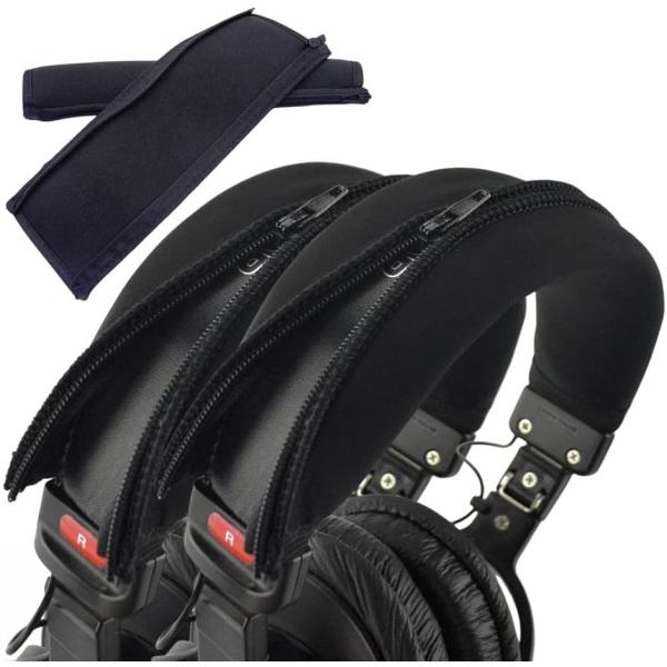 バリエーションコード : 2BU4SOYO9Pヘッドフォン用 カバー ブラック 汎用品 洗える 清潔 ジッパー式 取り付け簡単 すぐに使える 傷・汚れ・劣化が気になる方にオススメ。「ファスナー式の簡単取り付け」 ヘッドホンに巻きつけてファス...