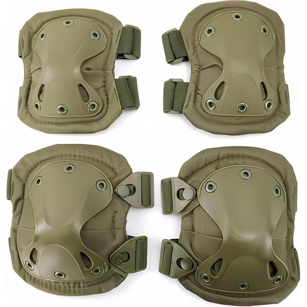 バリエーションコード : 2BU40SIIG6サバゲーやアウトドアの必需品。:肘と膝をしっかりガードするプロテクターセット。サバイバルゲーム、自転車、スケートボードなど、あらゆるアクティビティで活躍。安心のフルセット内容:エルボーパッド2個...
