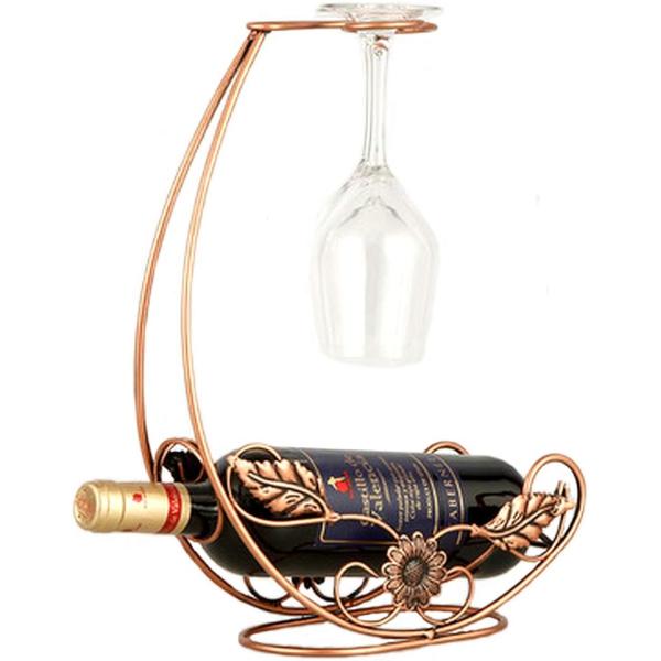 特別なワインをオシャレに置ける「ワインラック＋ワイングラスホルダー」です。それぞれのカラーからお選び下さい。お家のインテリアやお店での展示用ディスプレイなど幅広くご利用いただけます。ワインと一緒にプレゼントしても喜んでもらえる逸品です。