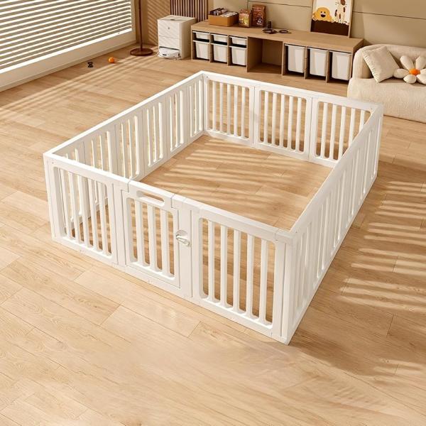 バリエーションコード : 2B4G3F63L5?「多機能性で育児が楽」変形フェンスは ベビーサークル、ベビーフェンスとして使用できるため、育児のニーズに合わせて多彩な用途に活用できます。1つの製品で多様な機能を実現するので、スペースと予算の...