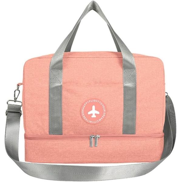 バリエーションコード : 2BU81IO15L「シューズ収納ポケット付きの独立設計」バッグの底部には、専用の独立型シューズ収納スペースを搭載。使用済みの汚れたスニーカー、スポーツシューズ、スリッパなどを他の荷物と分けて収納できる設計になって...