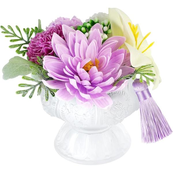 バリエーションコード : 2BUKS3YC69「墓参りでプリザーブドフラワーを供える理由」祭祀やお盆の時期には、、故人への弔いや敬意を表すために、花を供えることが一般的です。お供えする際は、清潔で整頓された場所に置く必要があります。お墓や神...