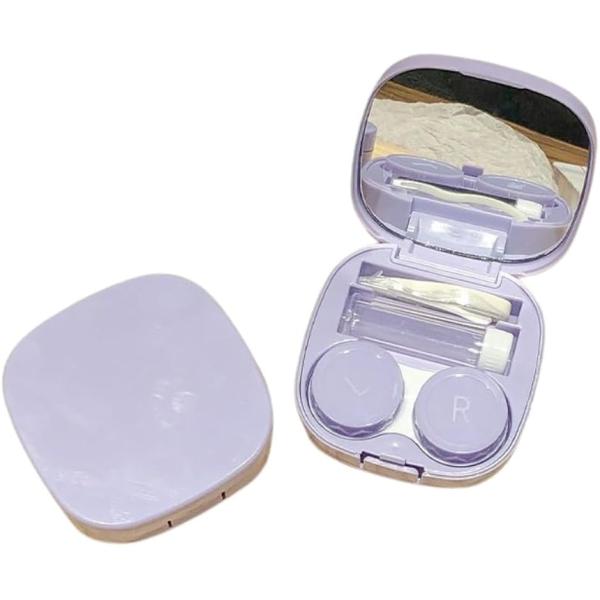 バリエーションコード : 2BUDC93TVV・「コンタクトケース」：エコで非毒性の材料を使用しました。このコンタクトレンズケースセットには、レンズケース、ケア液ボトル、コンタクトレンズスティック、ピンセット、内蔵ミラーが含まれ、コンタクト...