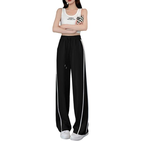 バリエーションコード : 2BUDP50F5Pサイドラインがアクセントでお洒落なジャージパンツです。ウエストゴム仕様でリラックスした着心地。おうち時間から外出まで対応。ナチュラルな落ち感と柔らかな素材感で、大人の抜け感コーデに最適なパンツ。...