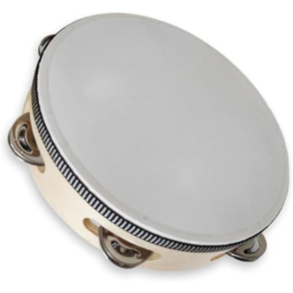 バリエーションコード : 2BRFPLVUDX「老若男女で使えるタンバリン」このタンバリンは、音楽の楽しさを広げ、リズムを取る喜びや演奏中の達成感を味わえる楽器です。バーチ材のしっかりした響きと、ポリエステル製ドラムヘッドによるクリアな音色...