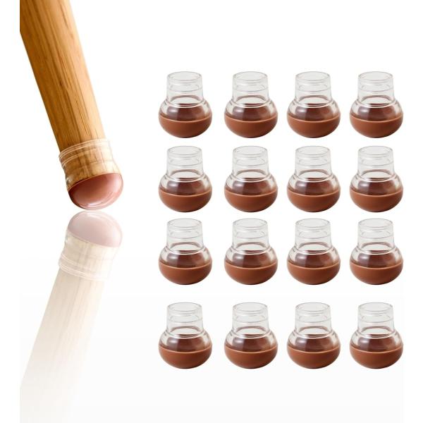 バリエーションコード : 2BUJF30X1V「軽々、すすす〜」 家具の移動がスムーズになる、画期的なテフロン加工の椅子脚カバー。軽やかに動かせるので、掃除の時のストレスが激減します。摩擦レスで移動がスムーズに、引きずる際の不快な音も解消。...