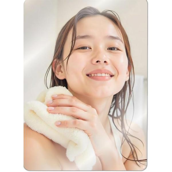 CocoMirror 風呂 鏡 浴室 お風呂 風呂用鏡 シール 貼り付け (A3（43x29cm）, 長さ43 x 幅29 cm)
